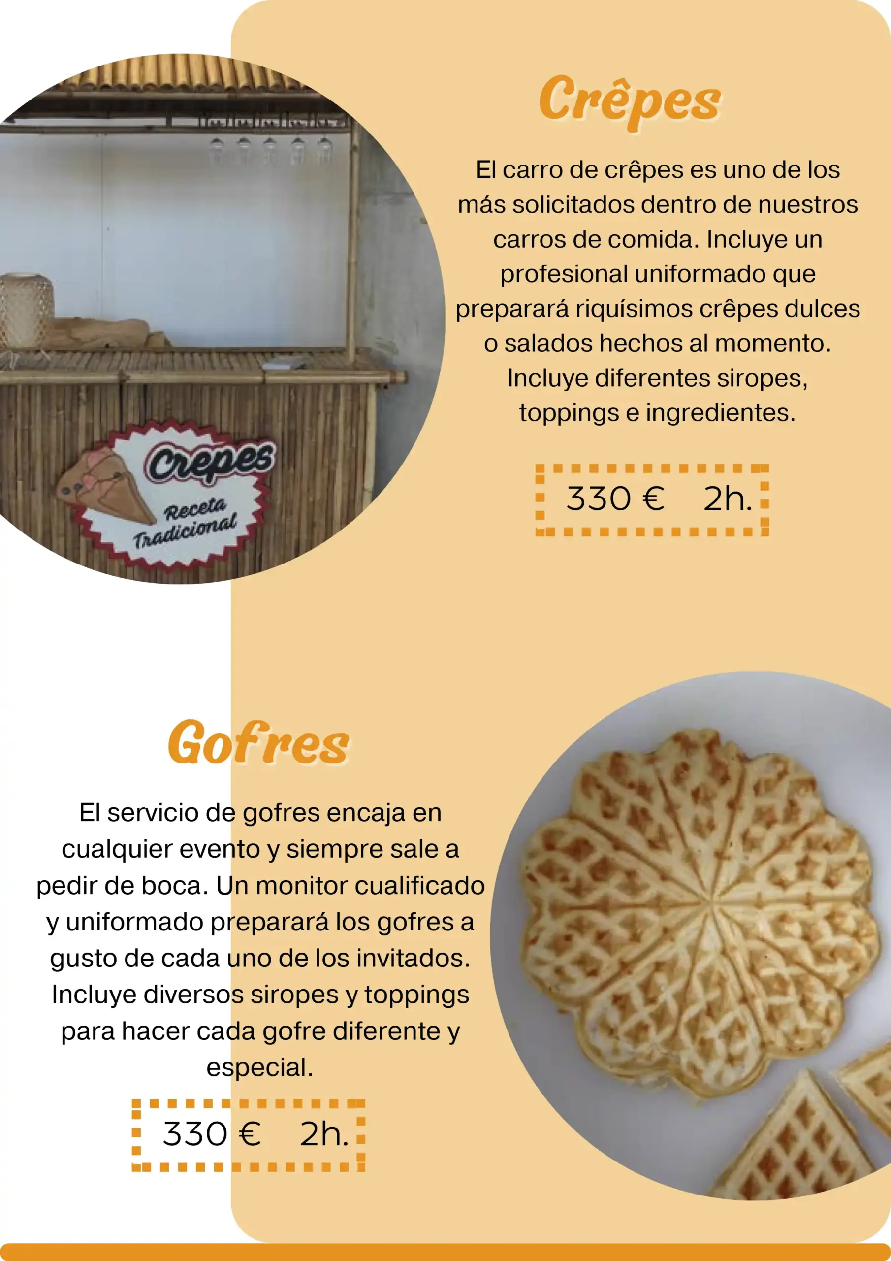 Comuniones 2027-crepes Crepes